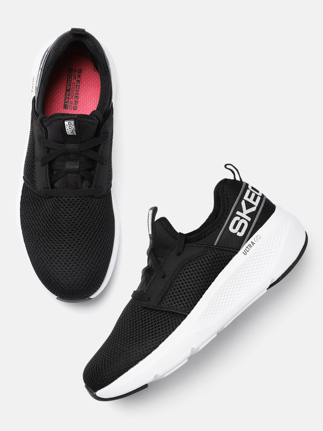 Skechers Women GO RUN ELEVATE Mesh Running Shoes