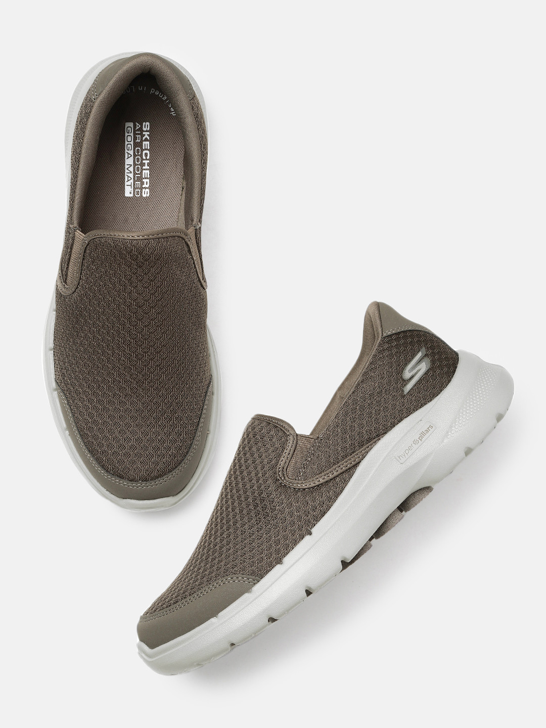 Skechers Men GO WALK 6 Mesh Walking Shoes