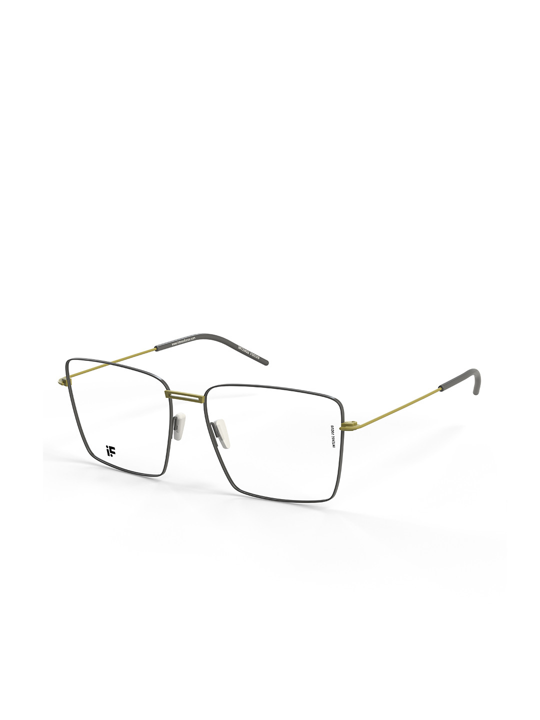 INTENSE FOCUS Men Full Rim Square Frames