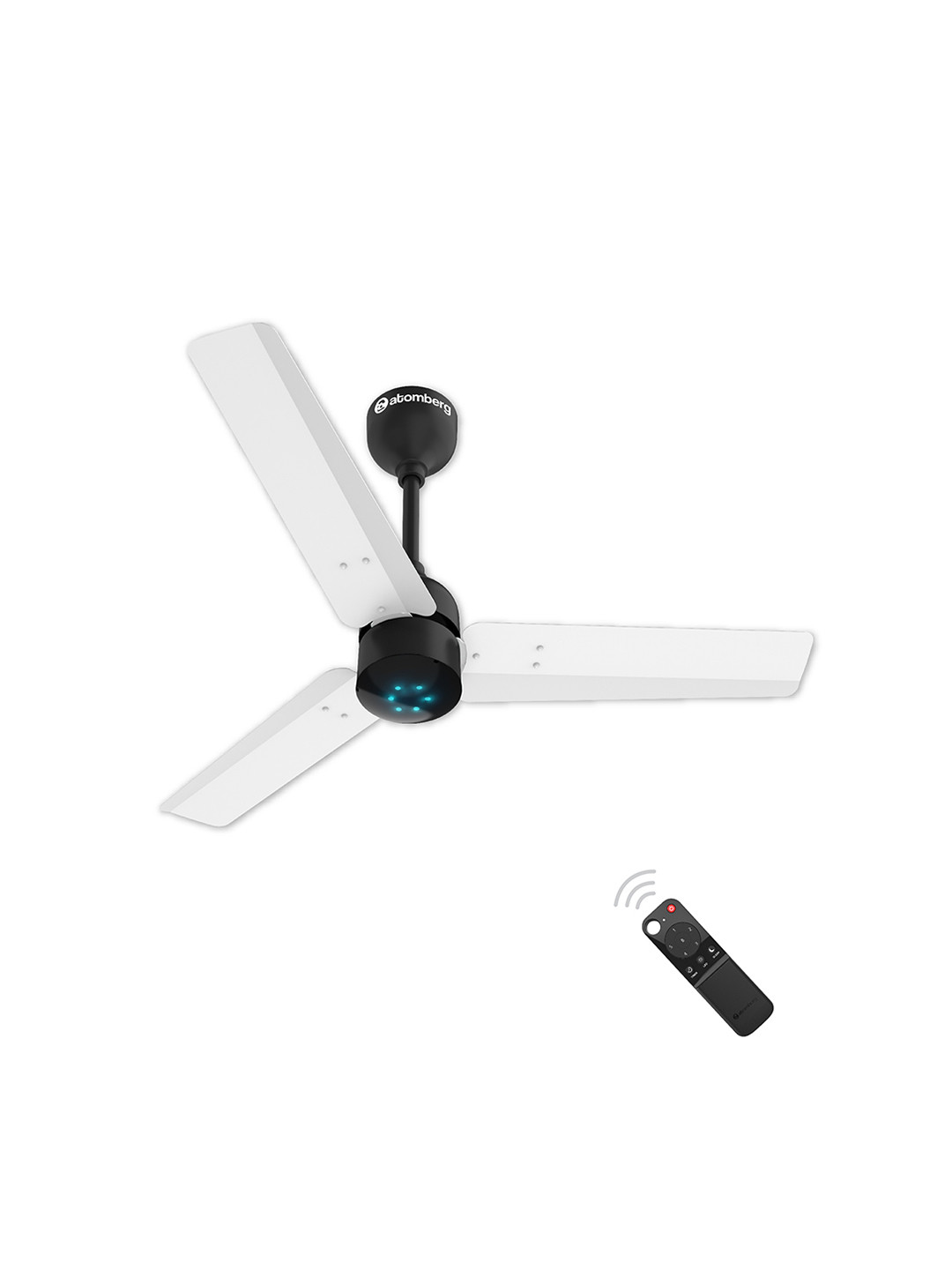 Atomberg Umber Brown 5 star Erica Nuvo 1200mm BLDC Designer Ceiling Fan with Remote
