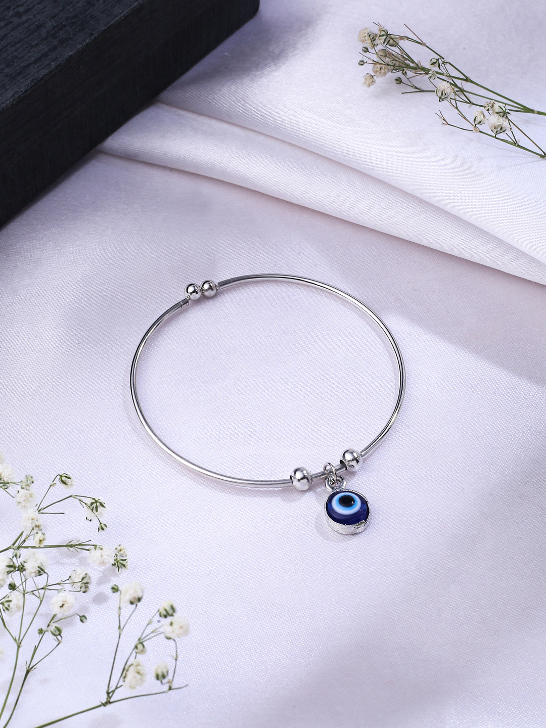 DressBerry Gold Evil Eye Adjustable Bracelet