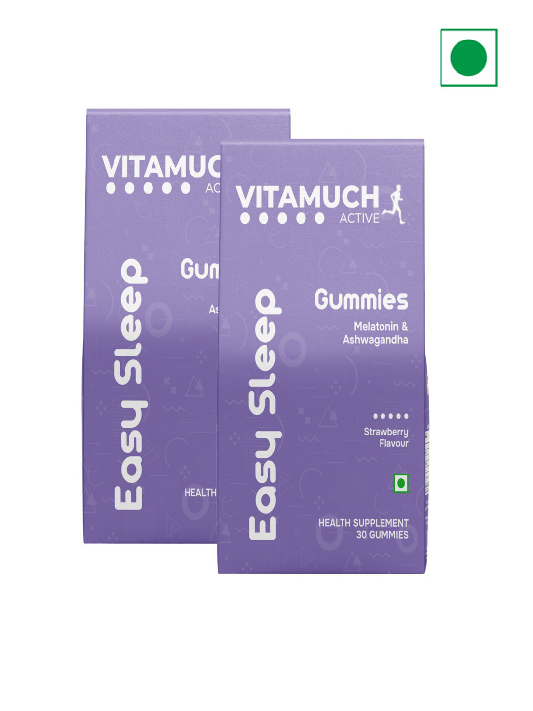 Vitamuch Set Of 2 Easy Sleep Gummies - 30 Gummies Each