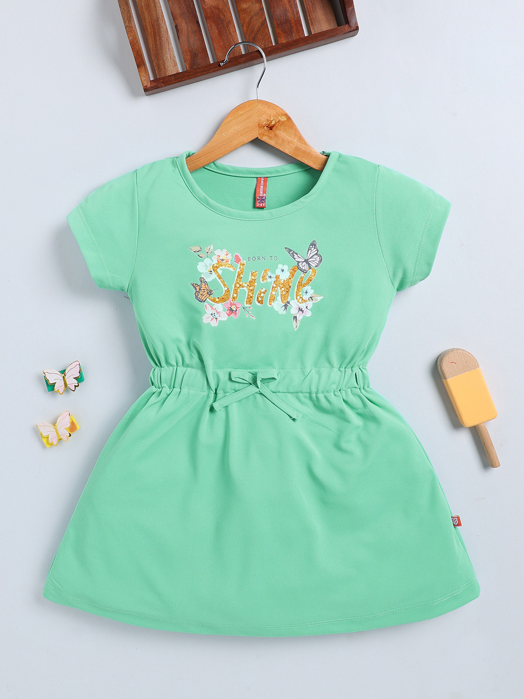 Here&Now X Game Begins Floral Fit & Flare Dress