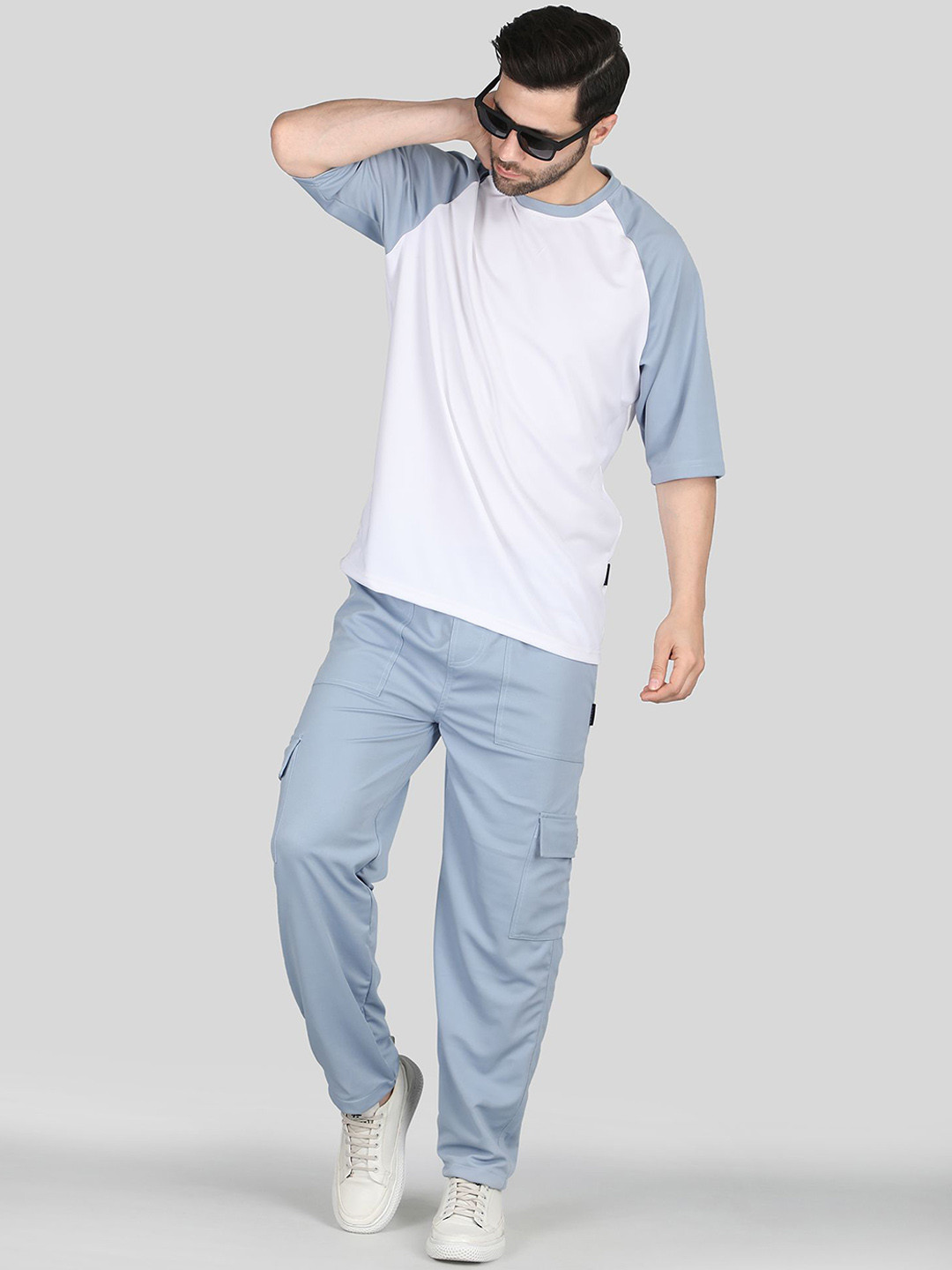 Athleisure Round Neck T-shirt With Joggers Co-ords