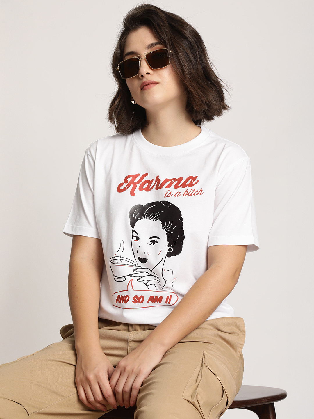 IVOC Women Printed T-shirt