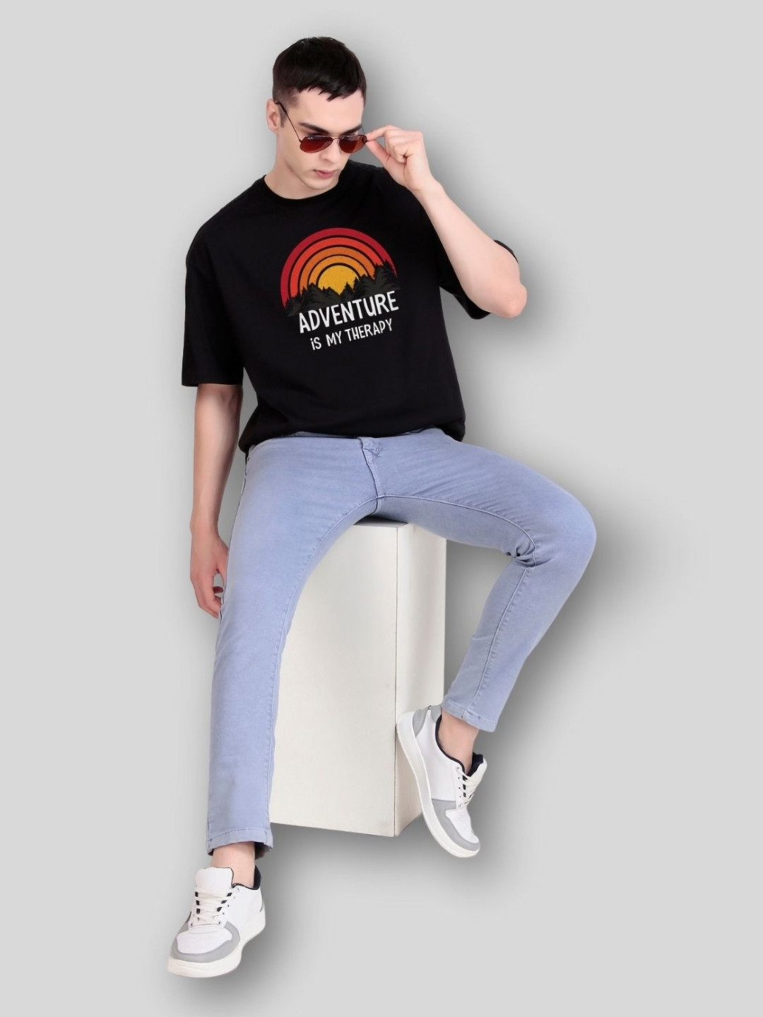 FLYIND VOGUE OUTFIT Men Printed Tropical Bio Finish T-shirt