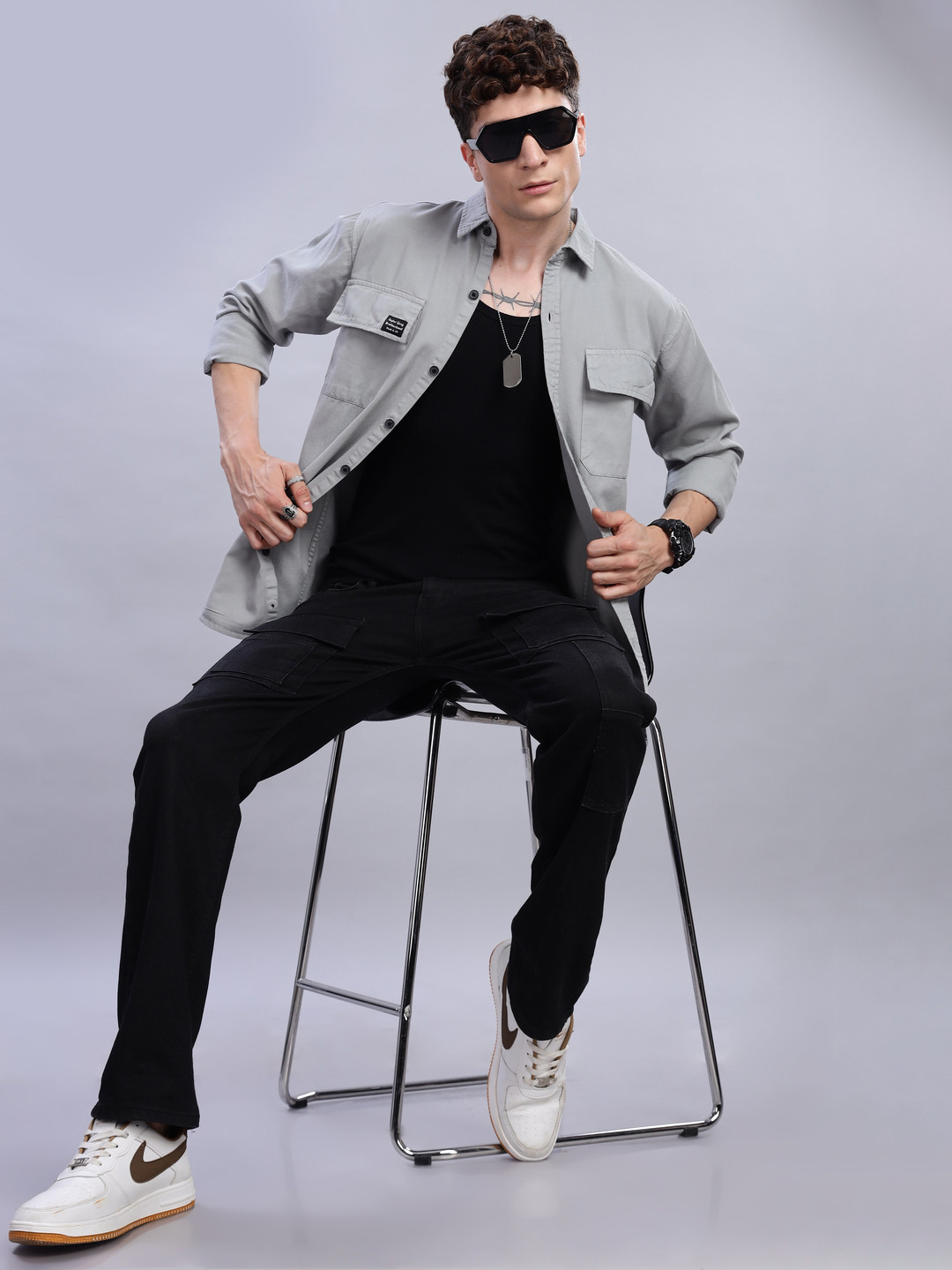 FOUL CHILD Men Opaque Casual Shirt