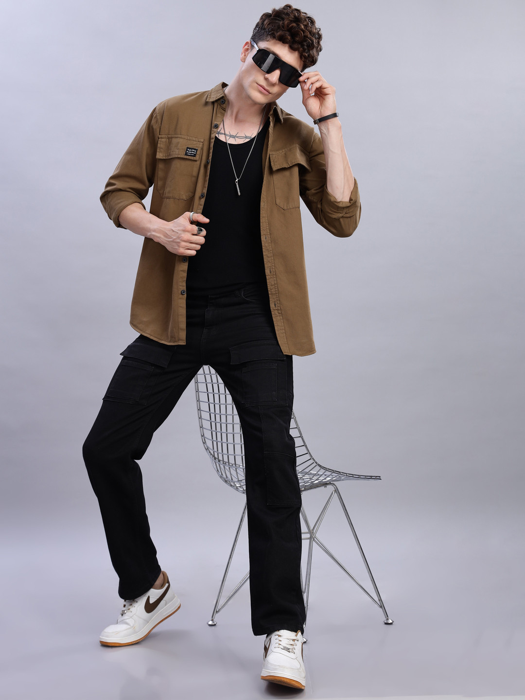 FOUL CHILD Men Opaque Casual Shirt