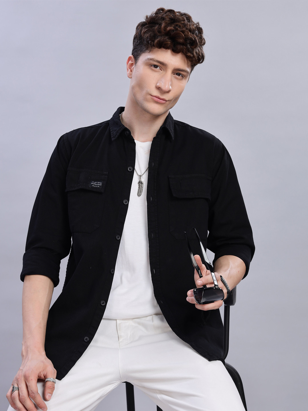 FOUL CHILD Men Opaque Casual Shirt