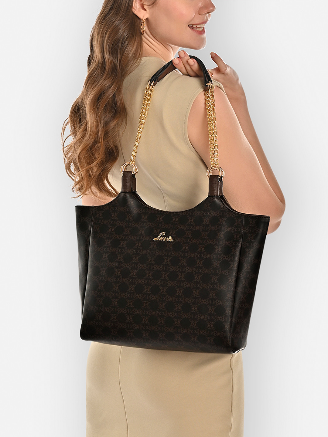Lavie Women Mono Madhia Tote Handbag