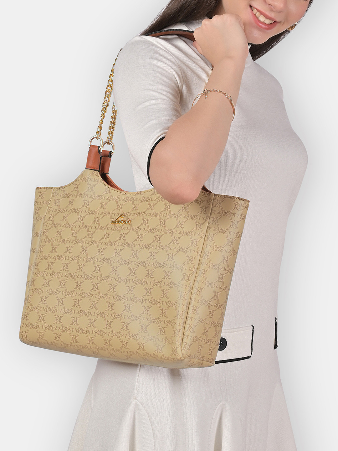 Lavie Mono Madhia Women's Tote Handbag