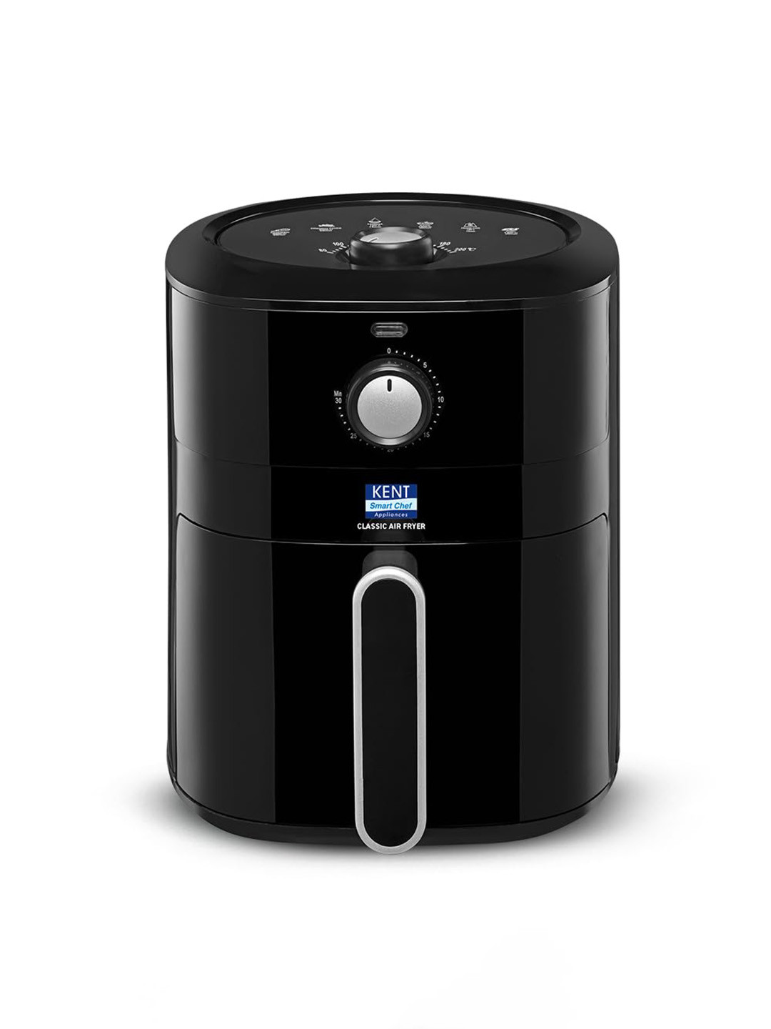 Kent Black Stainless Steel Air Fryer - 4 L