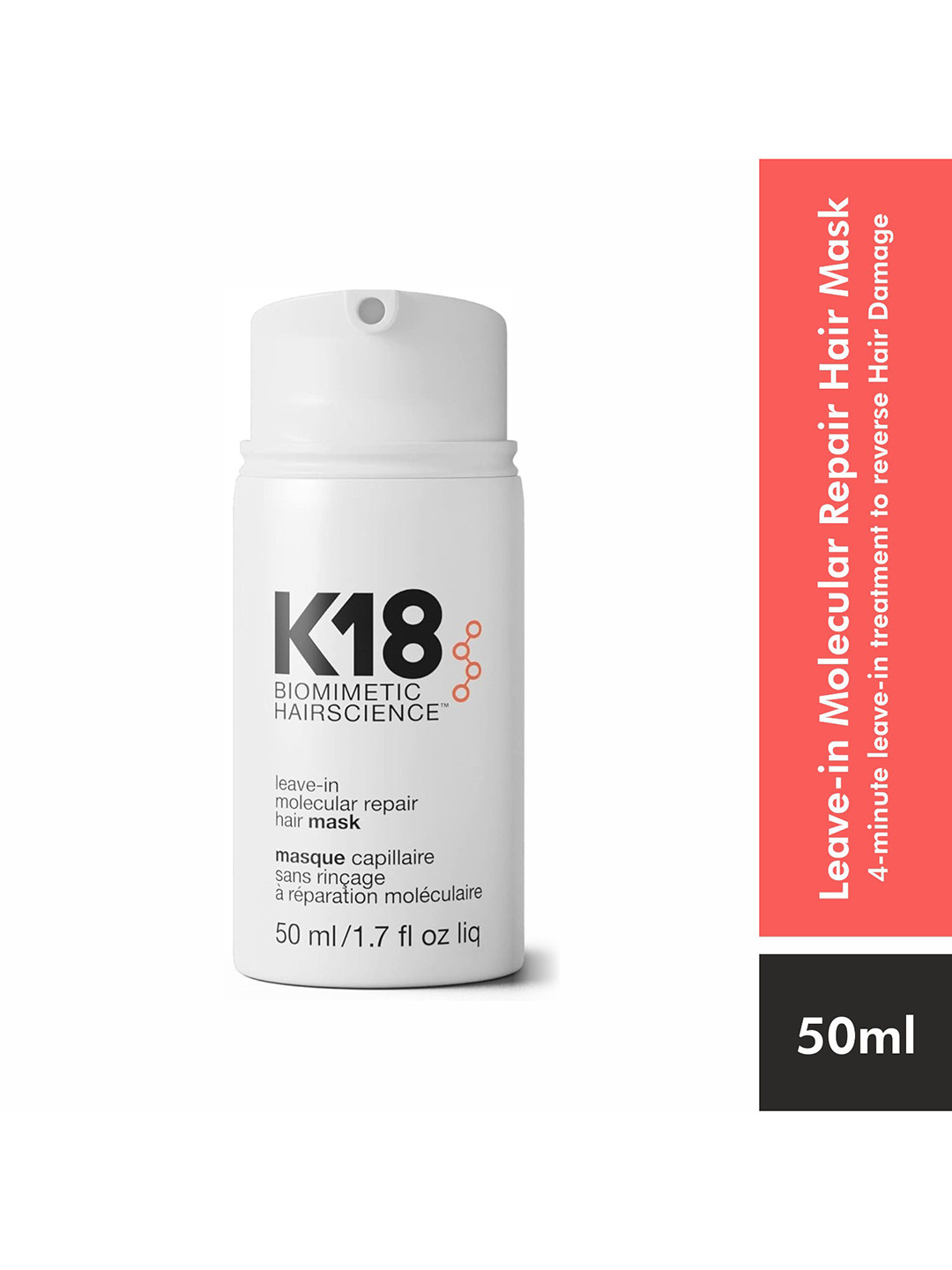 K18 Molecular Repair Leave-in Hair Mask - 50ml