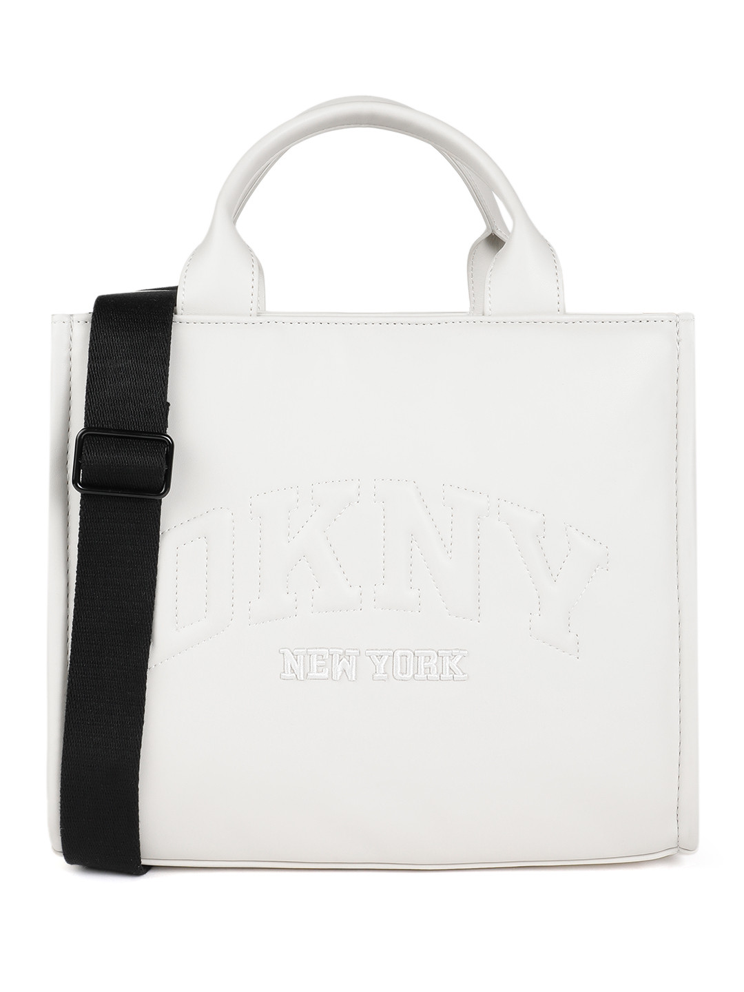 DKNY Brand Long Textured Structured Handheld Bag