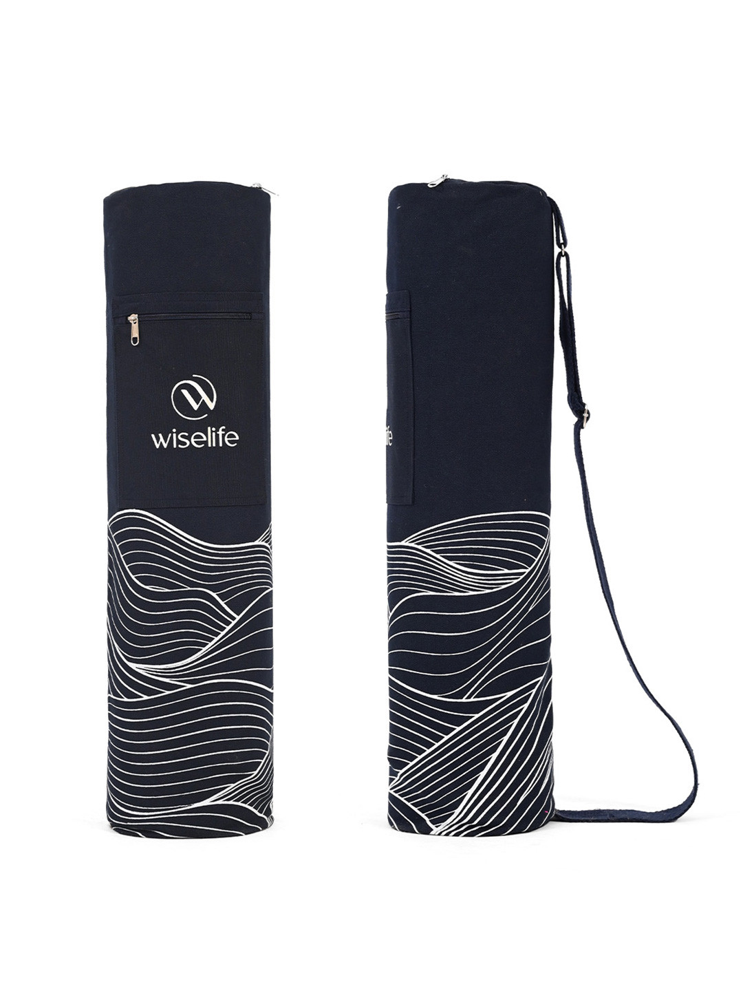 WiseLife Yoga Mat Carry Bag Multi Functional Storage Pockets & Adjustable Strap