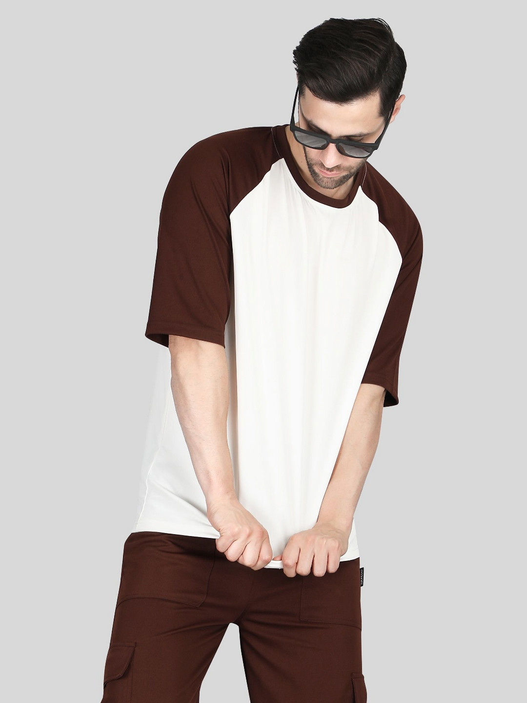 Raxedo Men Dry-Fit Travel-Ready Raglan T-Shirt, Old Money T Shirts