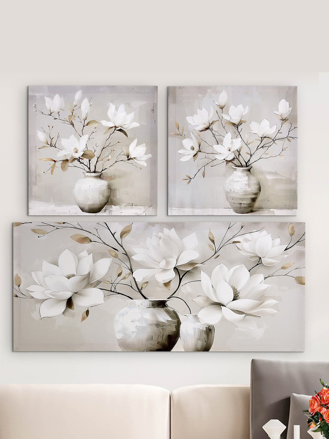 Home Centre Multicoloured 2 to 4 Pieces MDF Wall Photo Frames