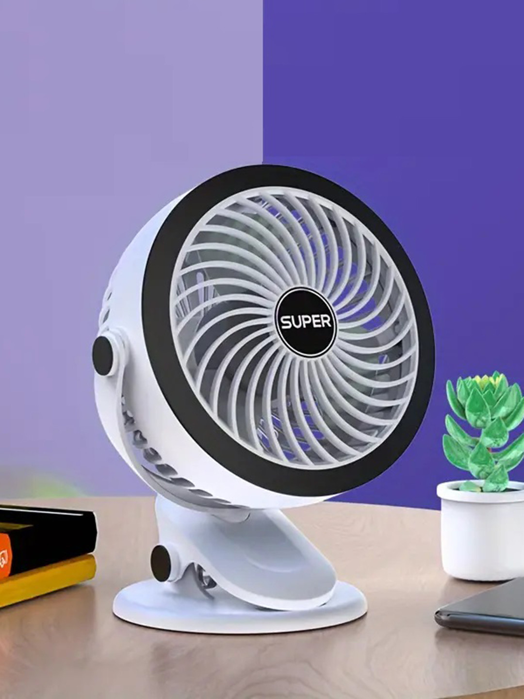 Sasimo Black Table Fan