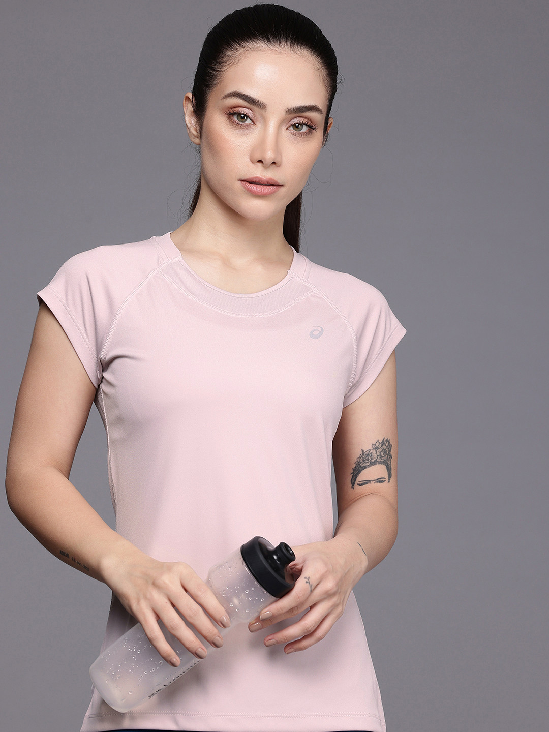 ASICS Raglan Sleeves Quick Drying & Moisture Wicking Slim Fit Running T-shirt