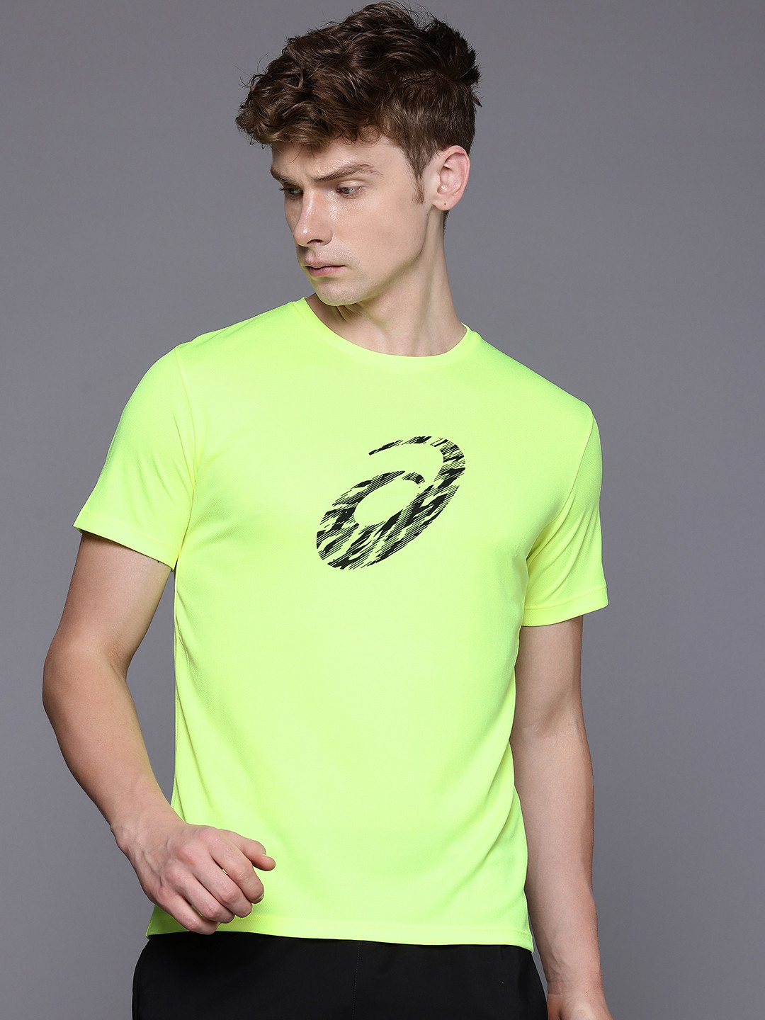 ASICS Brand Logo Printed Quick Dry Running T-shirt