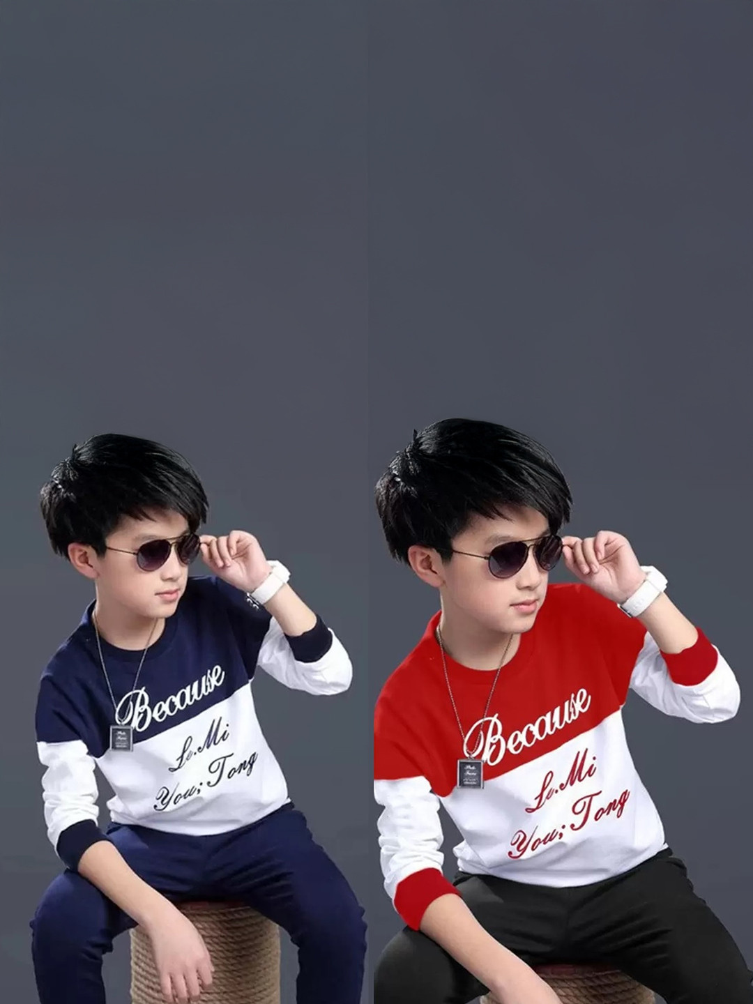 TICOSS Boys 2 Colourblocked T-shirt