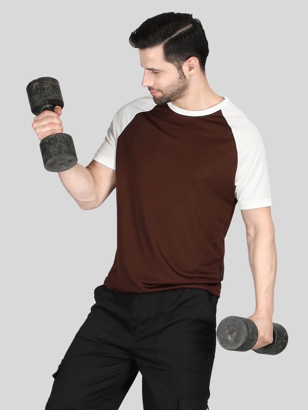 Raxedo Men Dry-Fit Raglan T-Shirt