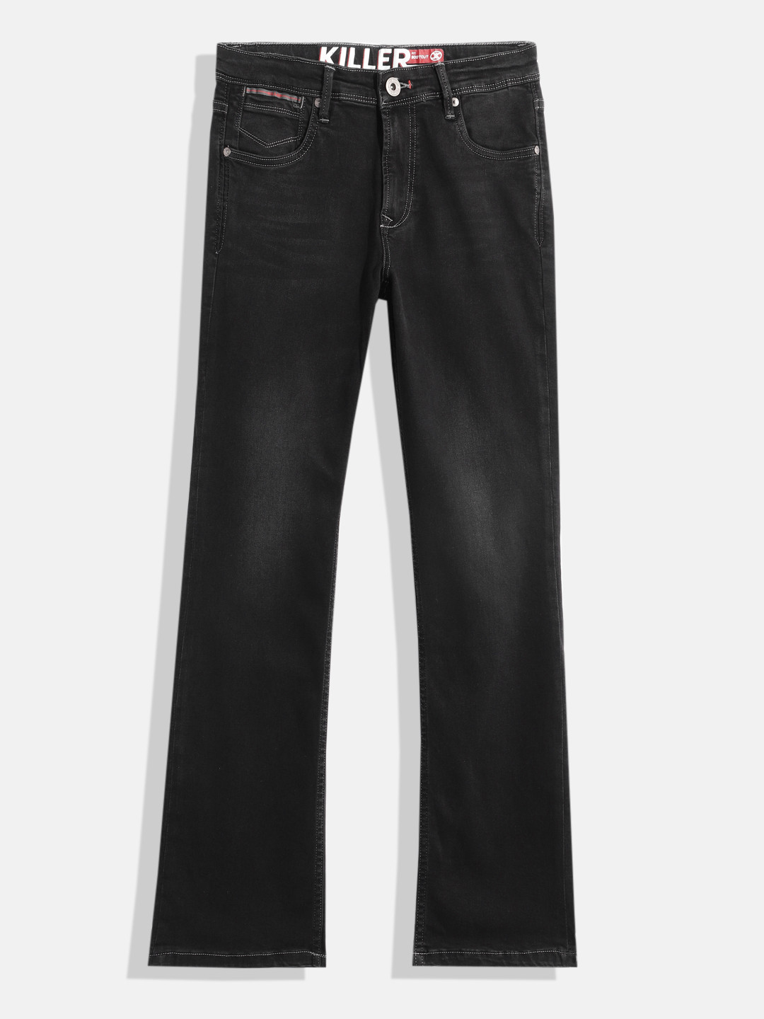 JUNIOR KILLER Boys Bootcut Stretchable Jeans