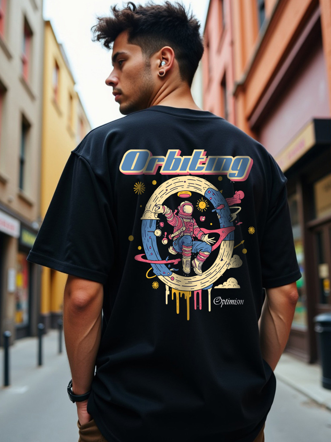 Mad Over Print Men Printed Pockets T-shirt