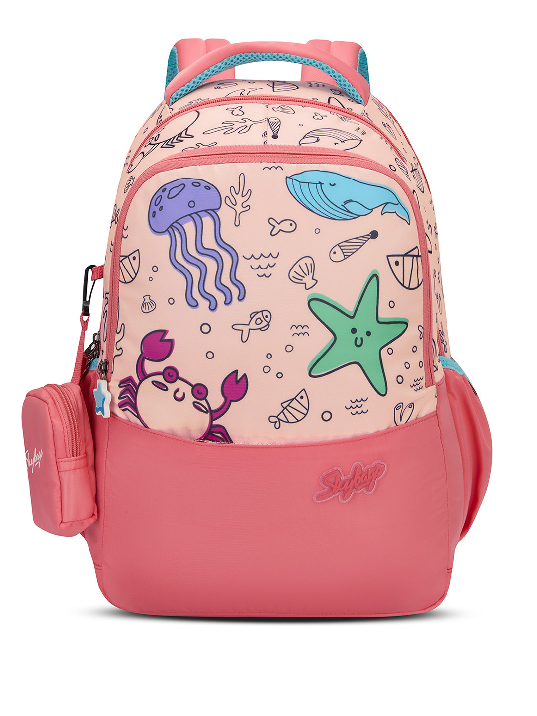 Skybags Ruby 01 Pink School Backpack