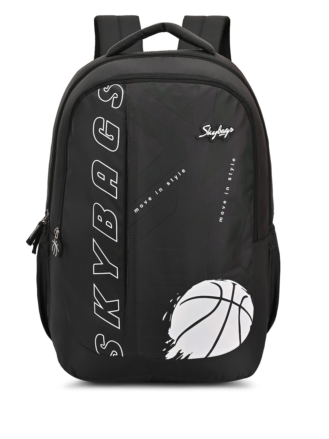 Skybags Klan V2 05 Black Basketball School Backpack