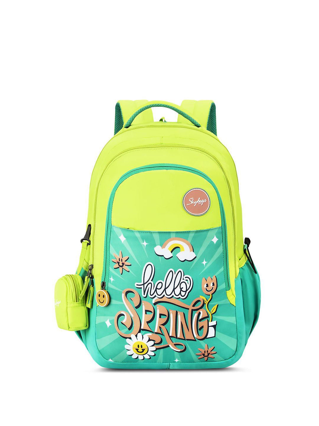 Skybags Spring 01 Lime School Backpack