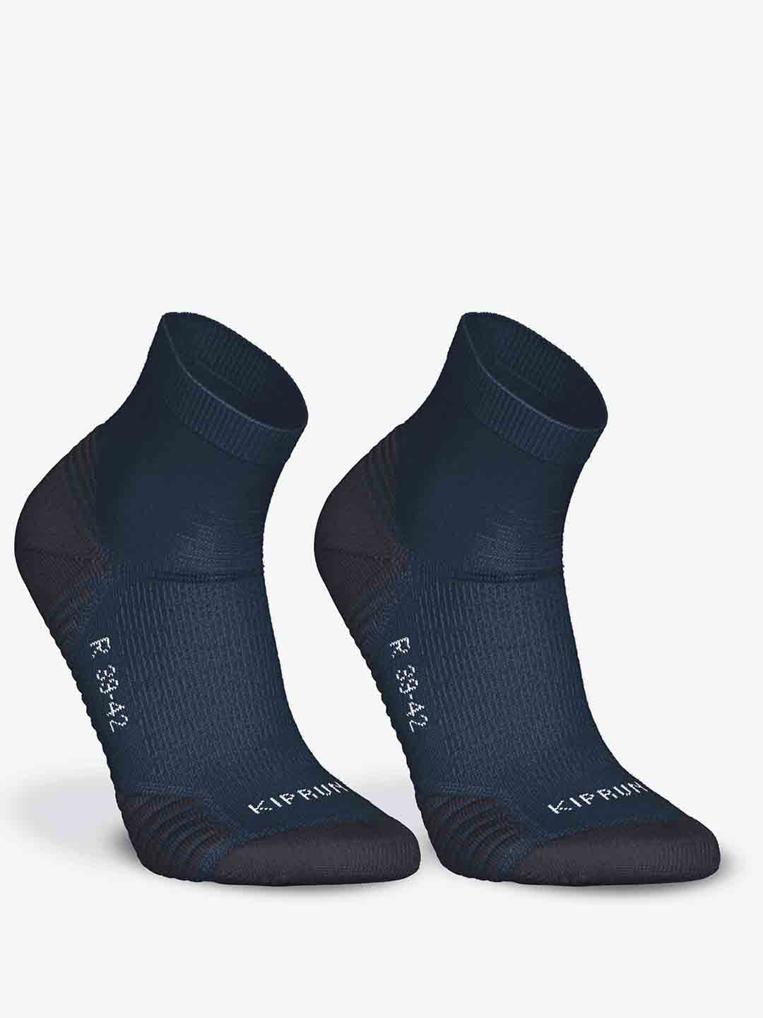Decathlon KIPRUN - Pack Of 2 Run 500 Thick Mid Running Socks