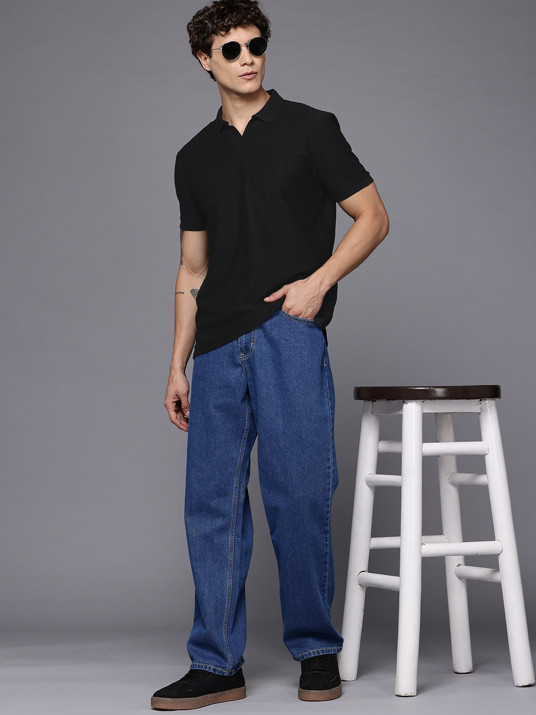 Allen Solly Men Polo Collar T-shirt