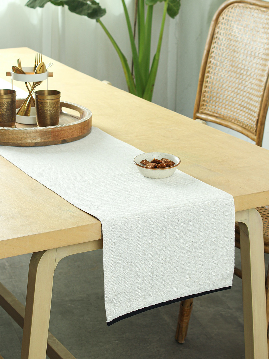 House This Off-White Safaid Table Runner