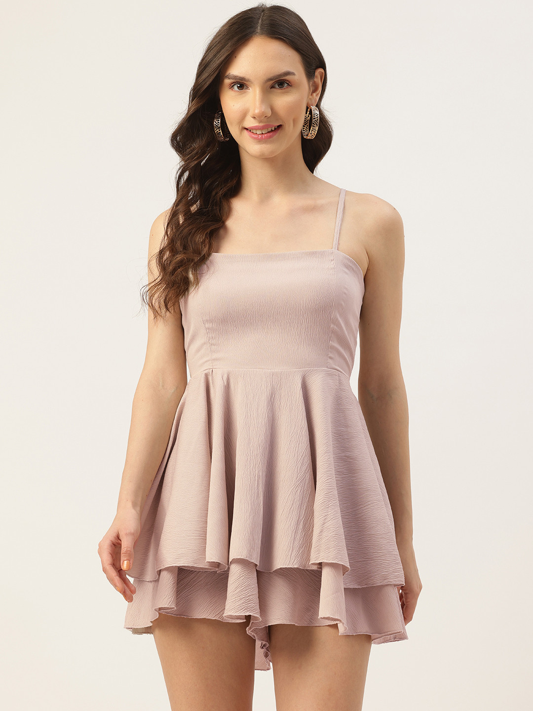 Sleek Italia Ruffled Playsuit