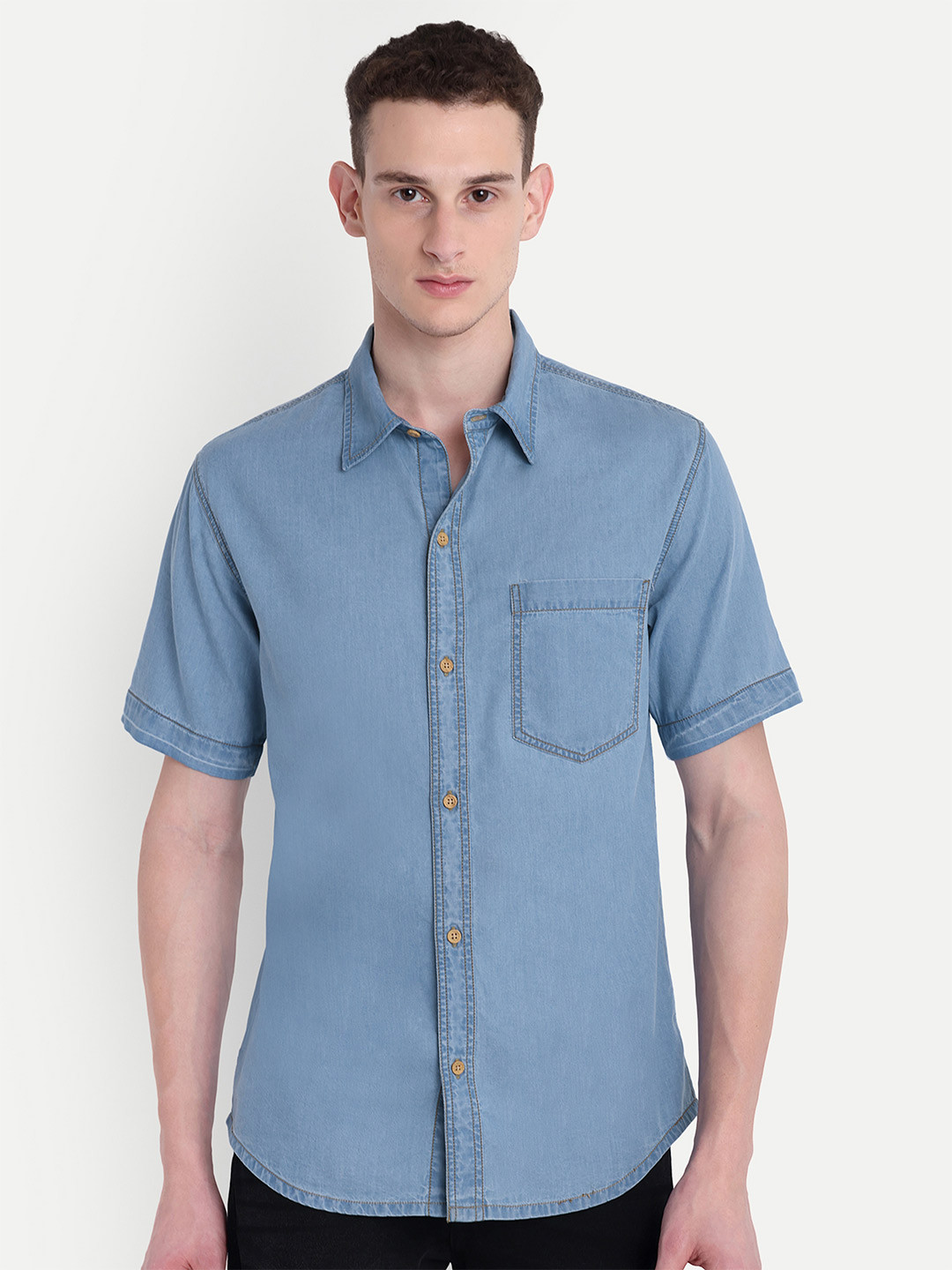 COSMIC Men Smart Opaque Casual Shirt