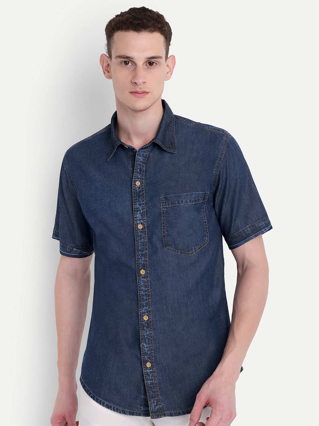 COSMIC Men Smart Opaque Casual Shirt