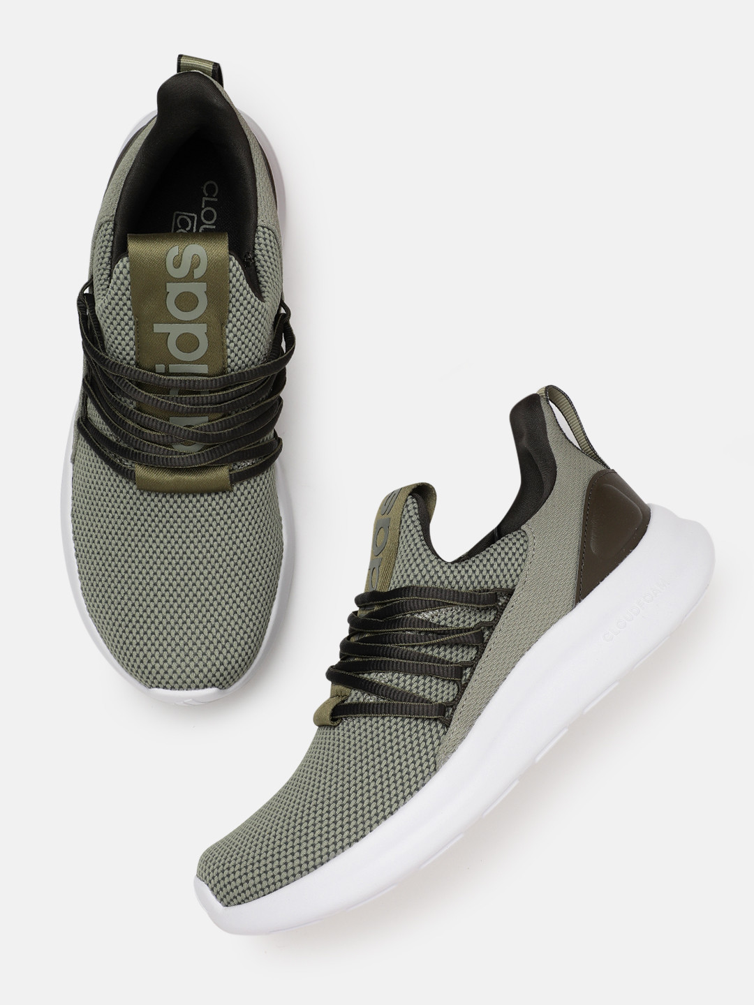 ADIDAS Men Woven Design Lite Racer Adapt 7.0 Running Shoes