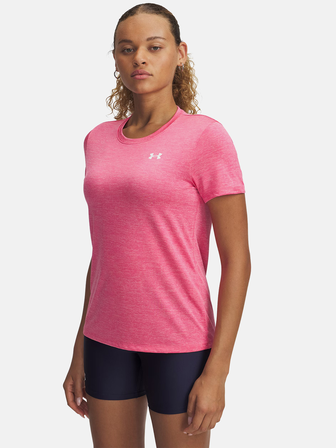 UNDER ARMOUR Brand Logo Detail Twist Effect Relaxed Fit Tech Training Relaxed Fit T-shirt