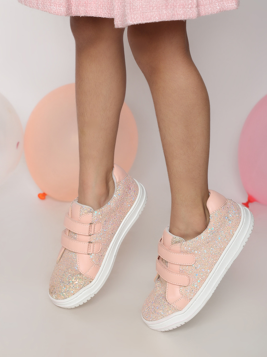Aria Nica Girls PU Sneakers