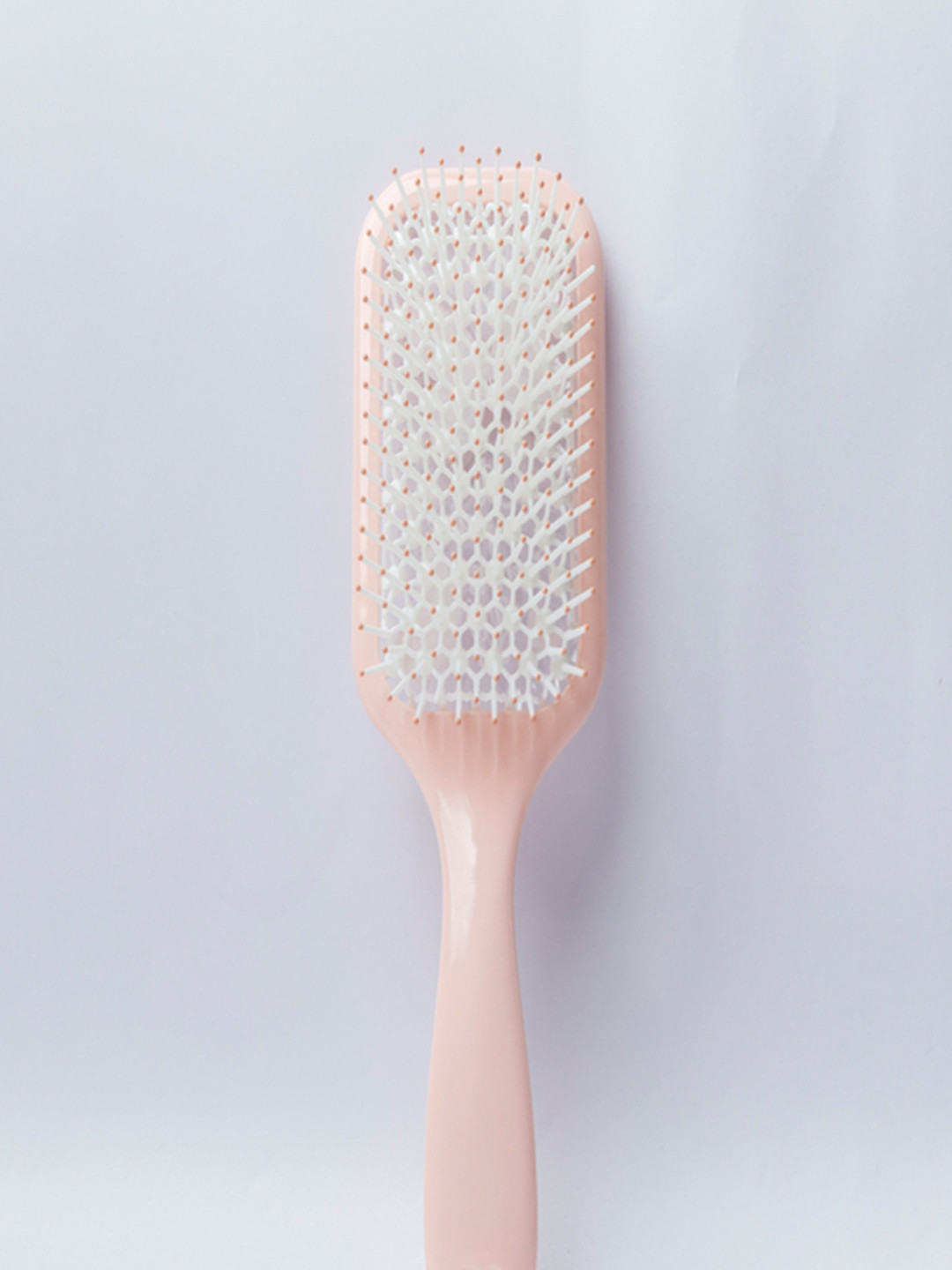 Beutifly Paddle Butterfly Printed Hair Brush - Peach