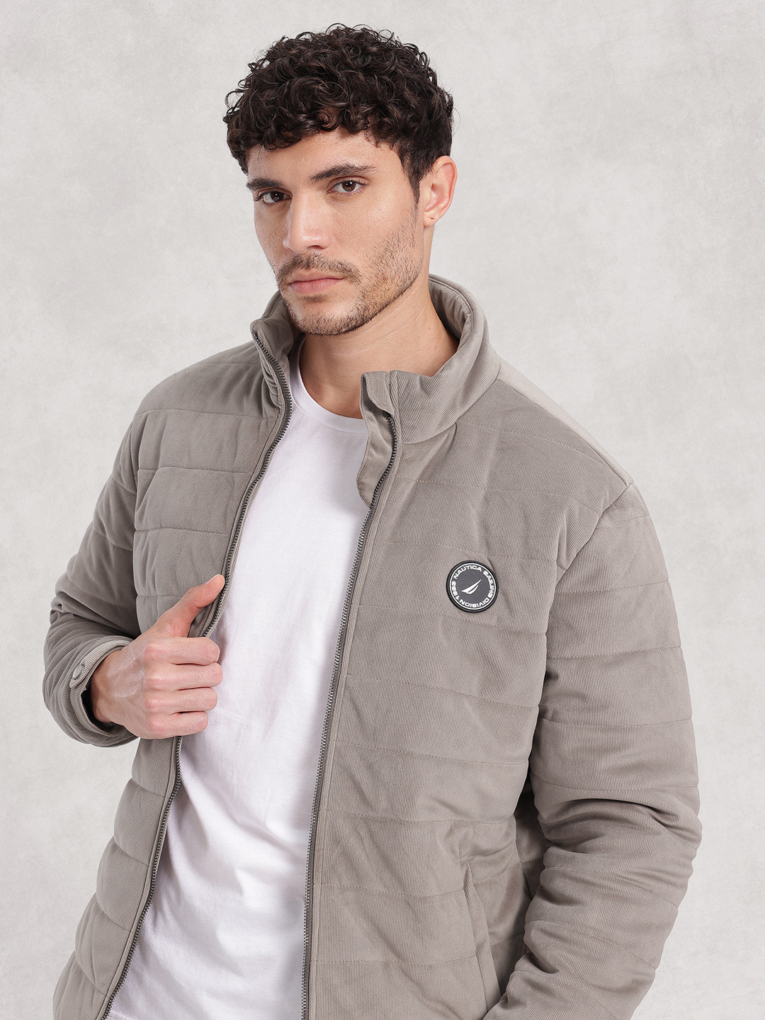Nautica Corduroy Padded Jacket