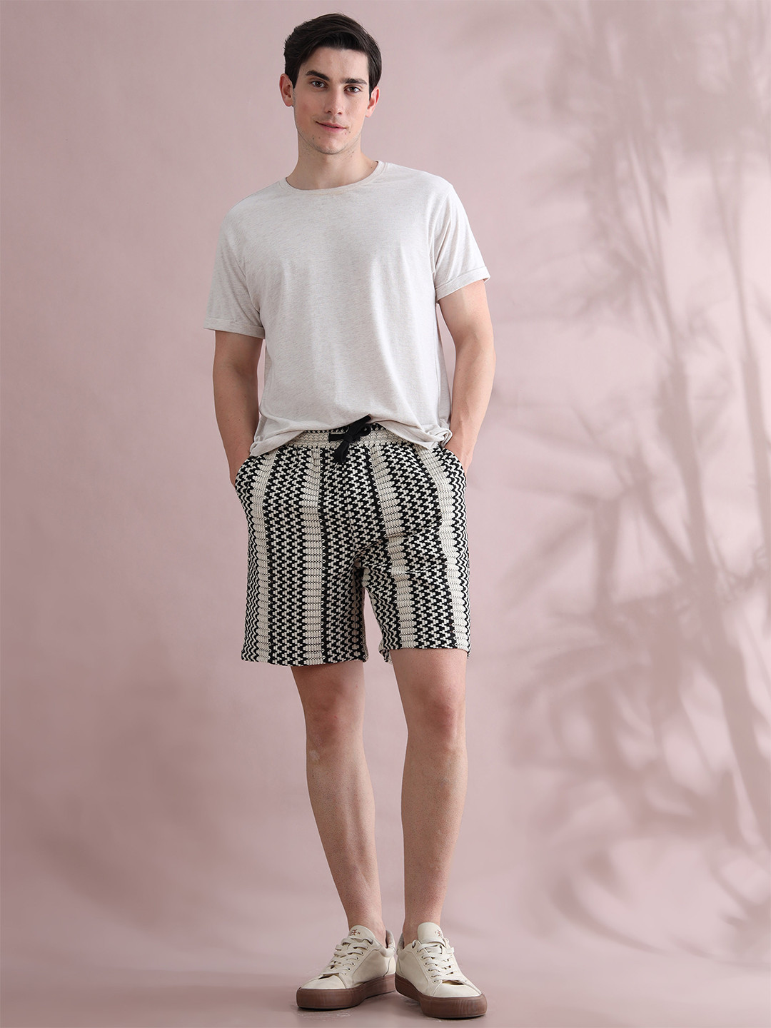 StitchX Men Crochet Resort Shorts