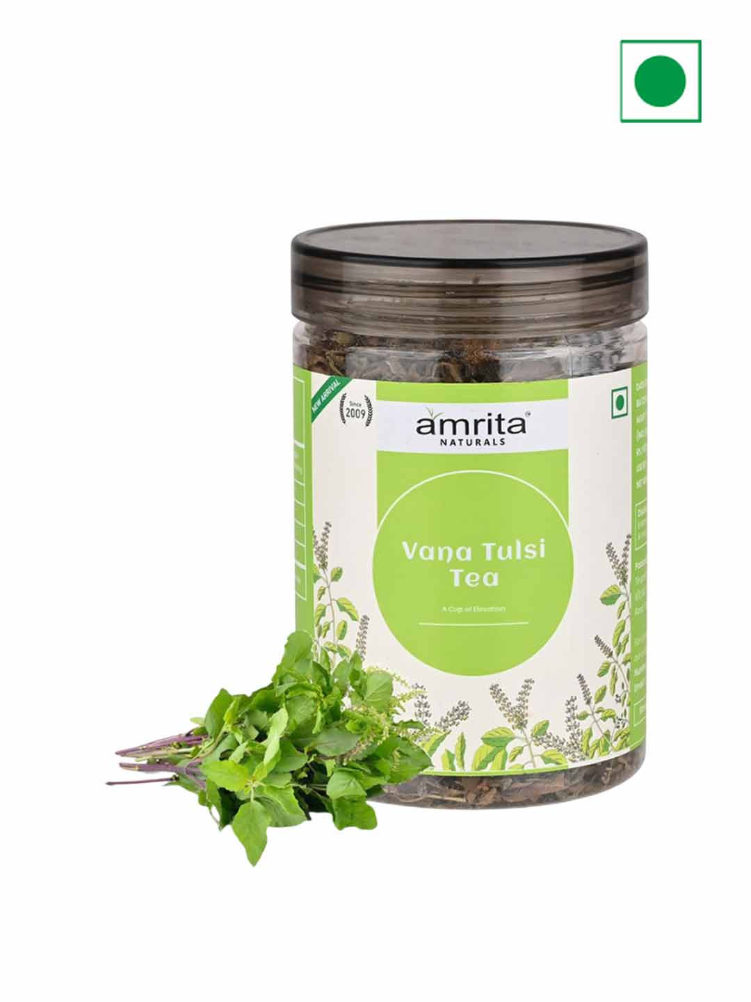 Amrita Naturals Vana Tulsi Leaves Tea - 30 g