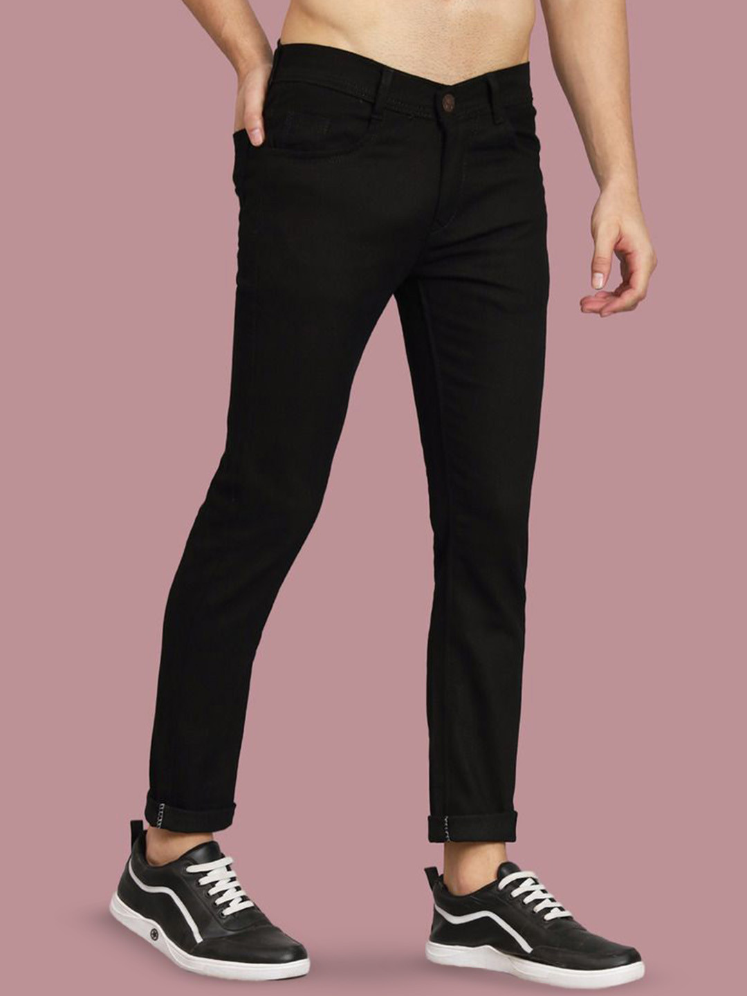 COMFITS Men Classic Highly Distressed Stretchable Jeans