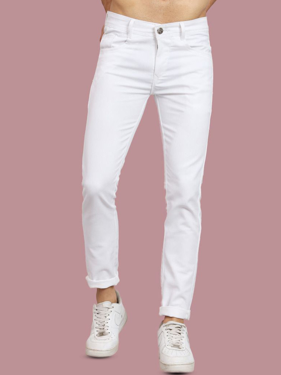 COMFITS Men Classic Highly Distressed Stretchable Jeans