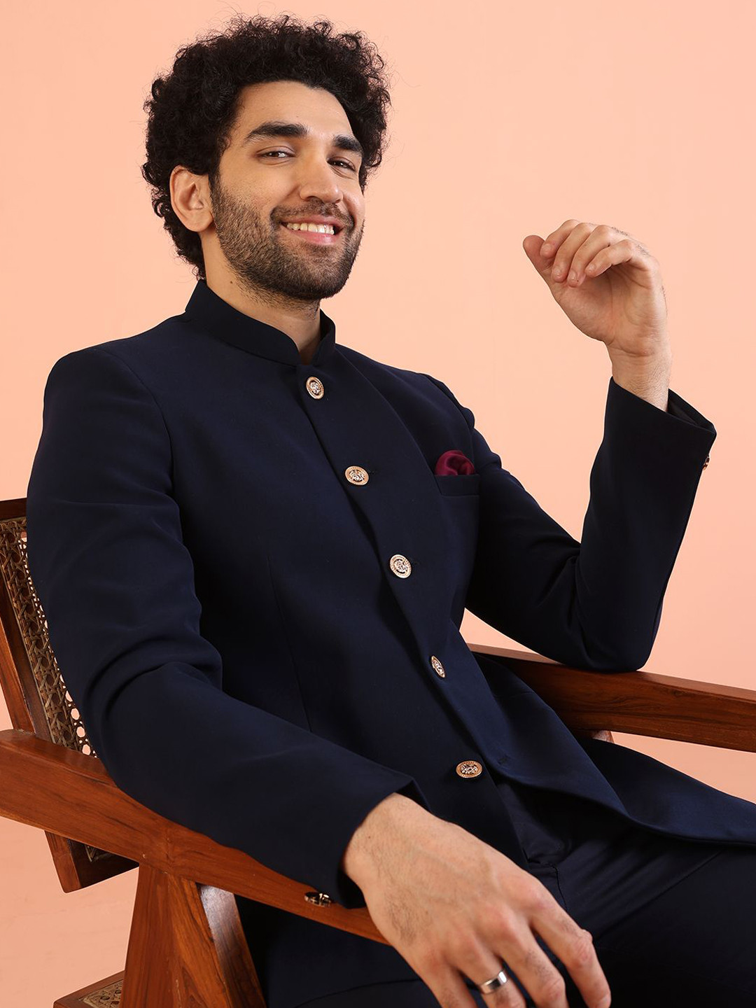 KISAH Jodhpuri Bandhgala Blazer