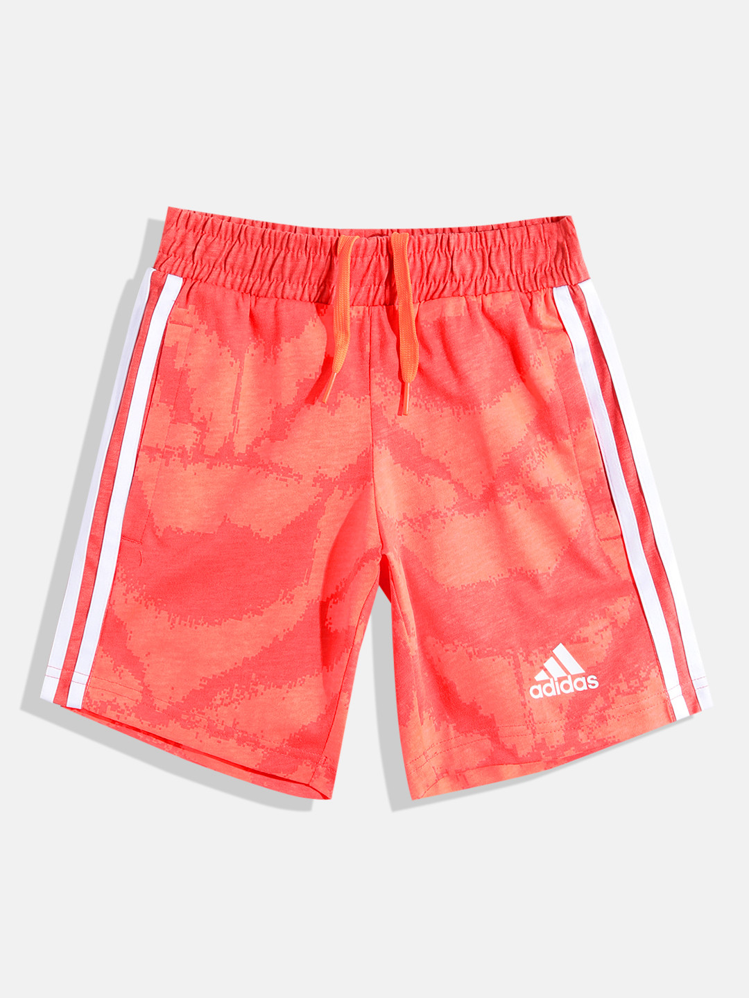 ADIDAS Boys Cotton Abstract Printed GRA CO Shorts