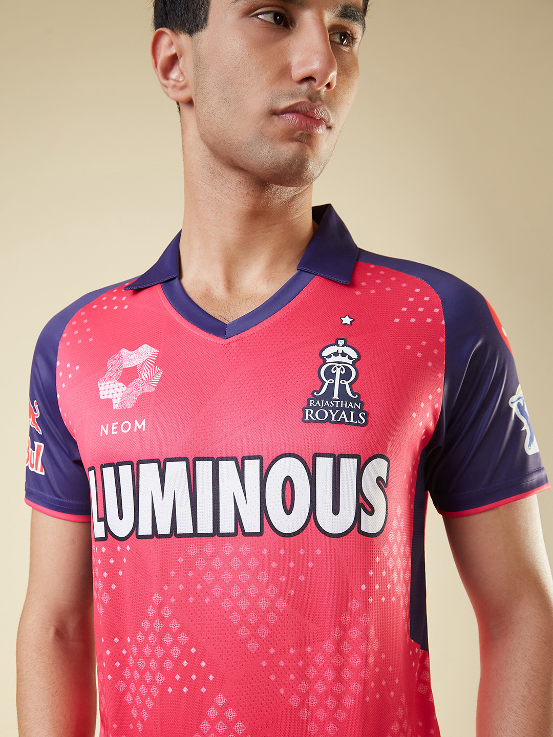 FanCode Shop Official Rajasthan Royals Replica Cricket IPL Jersey