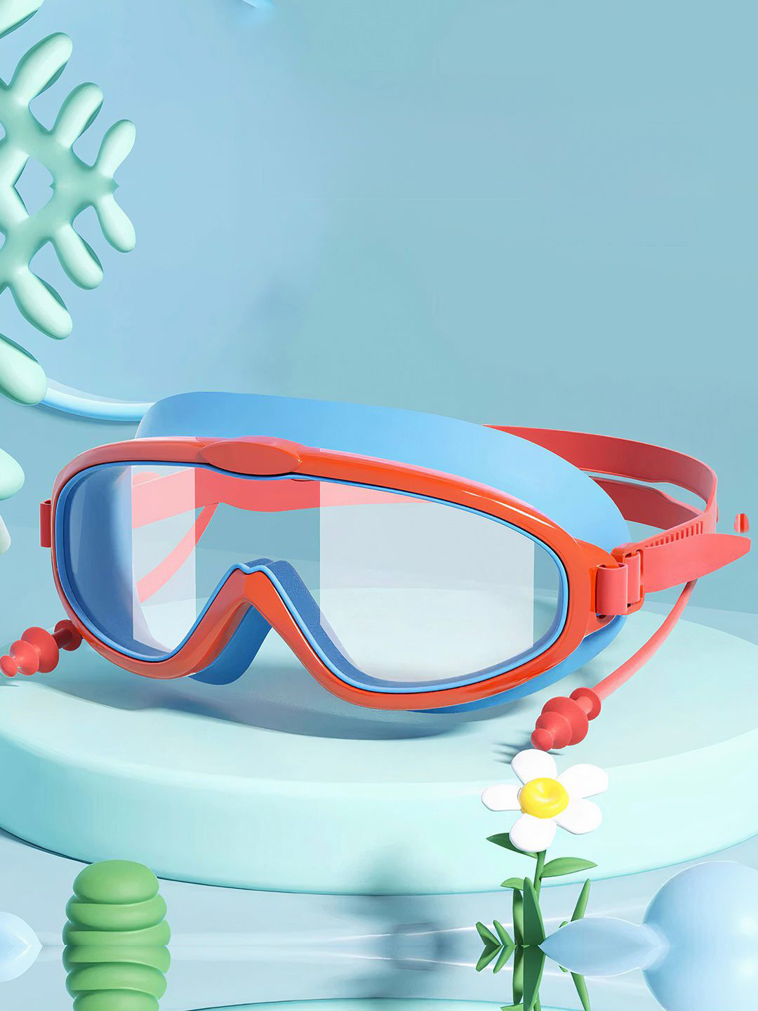 ARROWMAX Kids Wide Frame Swimming Goggles